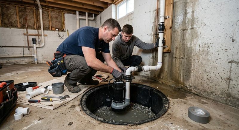 Sump Pump Installation in Auburn, AL