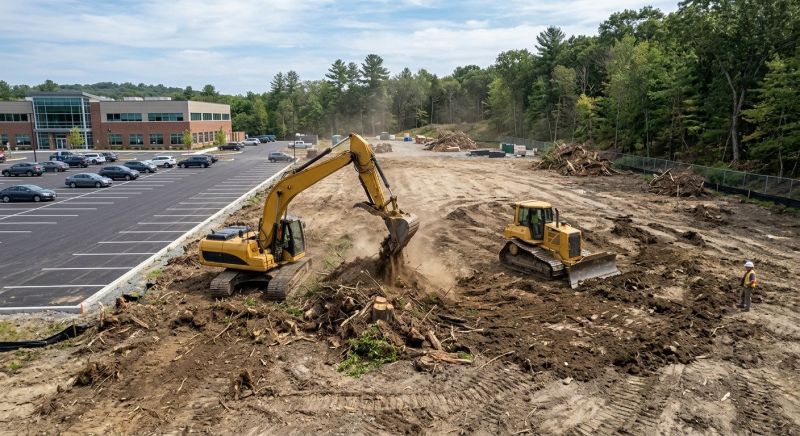 Commercial Land Preparation in Houston, TX