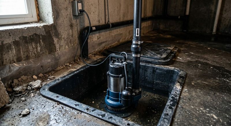 Drainage Pump Installation in Providence, RI