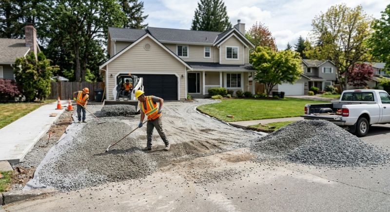 Gravel Laying in Waldorf, MD