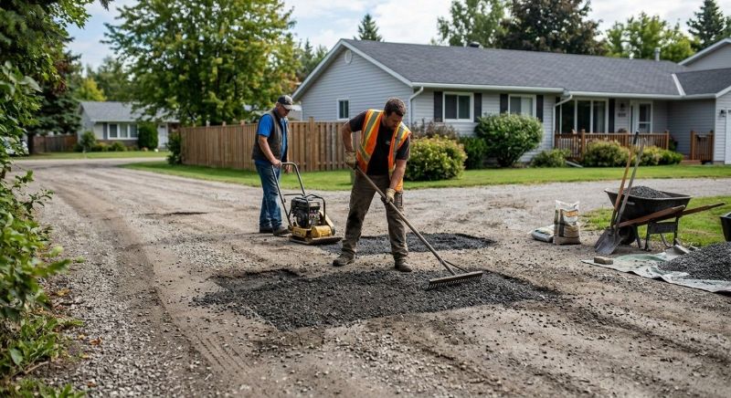 Gravel Pouring in Waldorf, MD