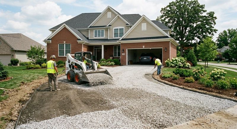 Gravel Pouring in Waldorf, MD