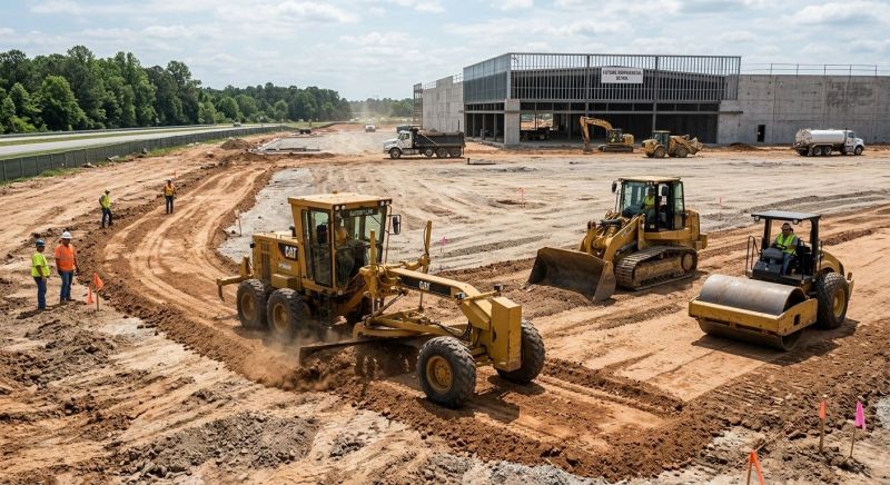 Parking Lot Excavation in Heber City, UT