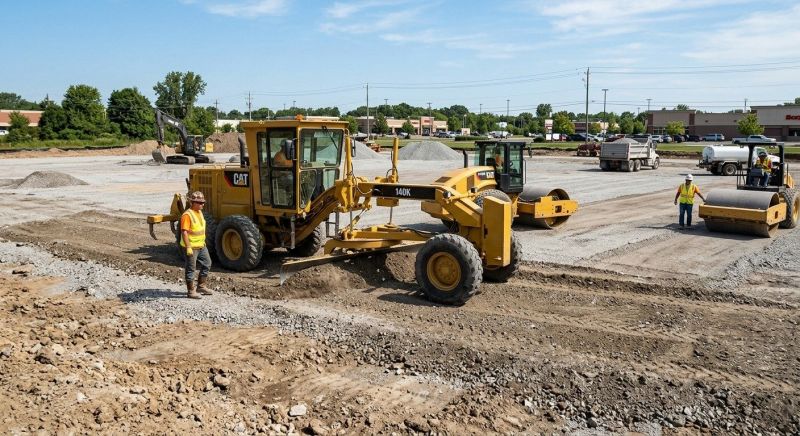 Parking Lot Gravel Repair in Davis County, UT