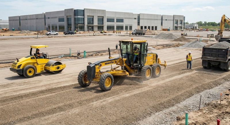 Parking Lot Gravel Repair in Pearland, TX