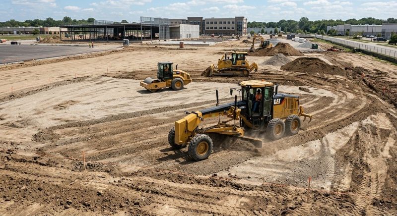 Parking Lot Leveling in Gainesville, GA