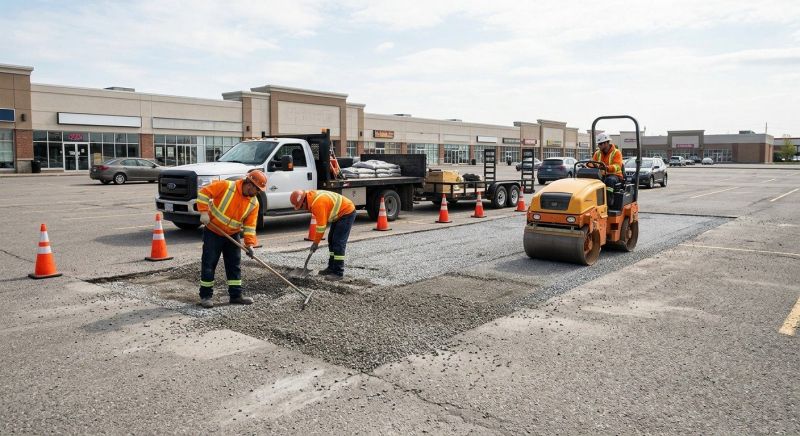 Parking Lot Leveling in Orem, UT